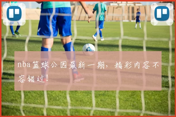 nba篮球公园最新一期，精彩内容不容错过！